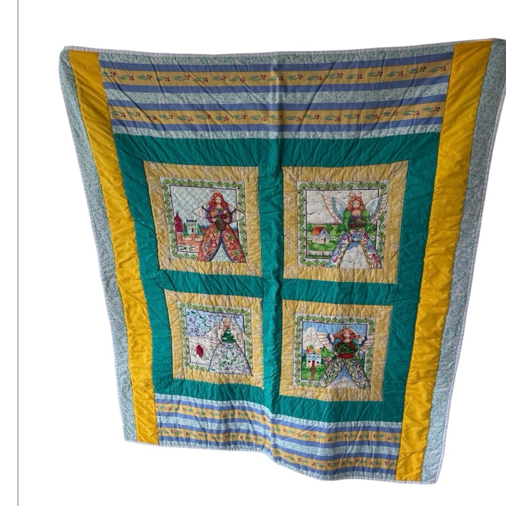 Colorful Patchwork Quilt